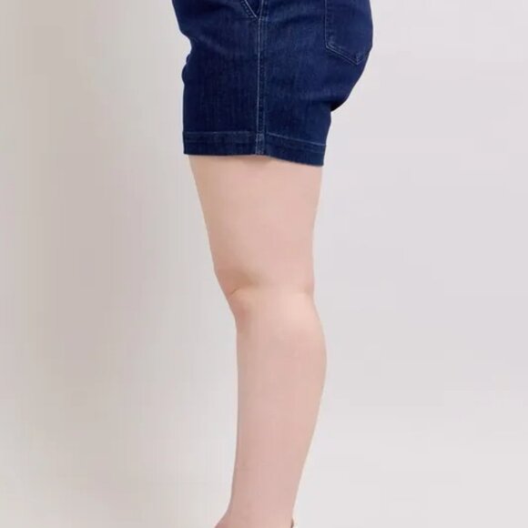Judy Blue Plus Size High Waist Denim Shorts‎ - Picture 4 of 10